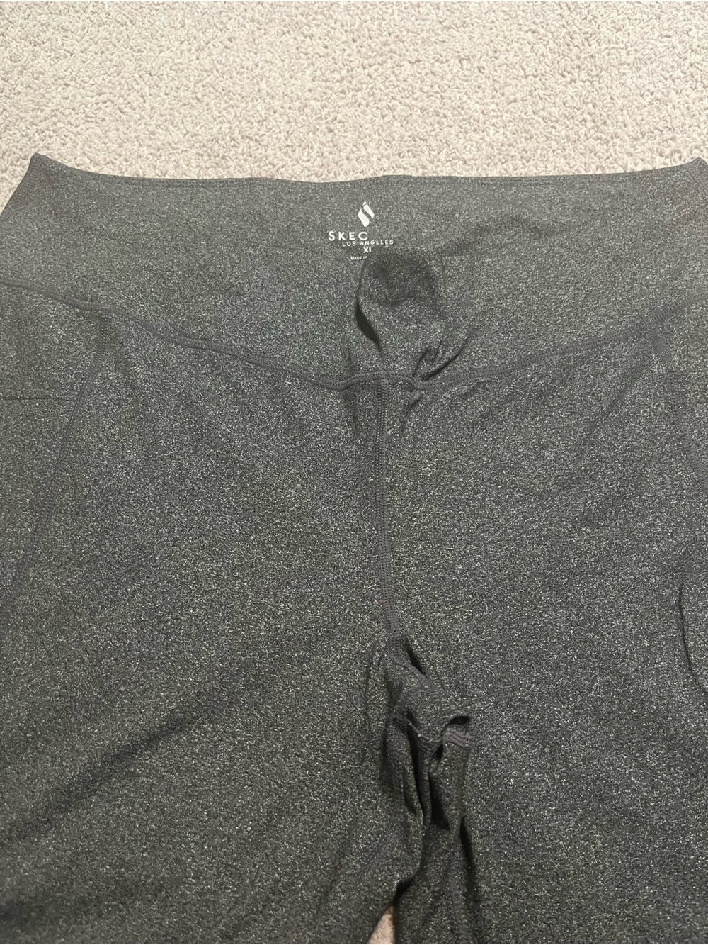 Skechers Shimmering Charcoal High-Rise Leggings